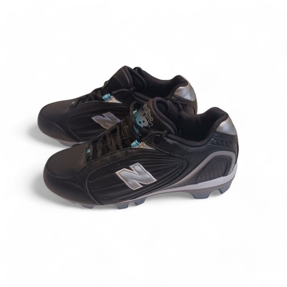 New Balance Women's Silver& Black Field Sport Cleats (Model WF600LK) SZ 7.5 NWT - Picture 4 of 12